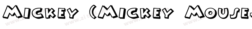 Mickey (Mickey Mouse字体转换